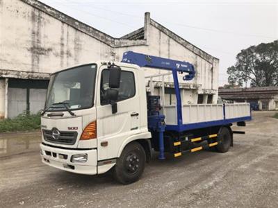 Thiết kế lắp đặt cẩu Tadano trên xe Hino 500