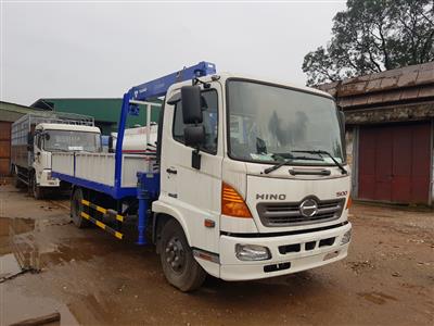 Thiết kế lắp đặt cẩu Tadano trên xe Hino 500