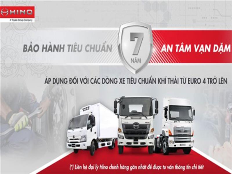 Chương trình bảo hành tiêu chuẩn 7 năm